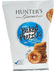 Hunter's Gourmet Baked Pretzos With Sea Salt - 180gm