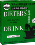 Uncle Lees Tea Body Slim Dieter Tea Caffeine Free Chinese Herbal Tea with Senna Leaves and Natural Lemon Flavor Keep Your Diet on Track for a Healthy Weight 30 Tea Bags Per Box