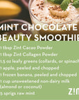 Zint Organic Cacao Powder 8 oz PaleoCertified Organic Non GMO Anti Aging Antioxidant Superfood Gluten Free Cocoa Cacao Beans Pure Delicious Chocolate Essence