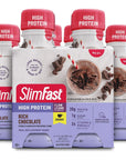 SlimFast Advanced Energy High Protein Meal Replacement Shake Rich Chocolate 20g of Ready to Drink Protein with Caffeine 11 Fl Oz Bottle 4 Count Pack of 3 Packaging May Vary