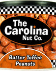 The Carolina Nut Company Peanuts, Butter Toffee, 12 Oz