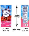 Crystal Light Strawberry Watermelon Drink Mix 12Quart Box Pack of 10