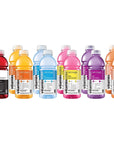 Vitamin Water ZERO Sugar  All Flavor Variety Pack Sampler  20 fl Oz Bottles Nutrient Electrolyte Enhanced Flavored Drinking Water With Vitamins Rise Shine Ice Look Gutsy XXX  Pack of 12