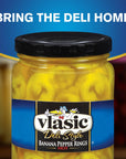 Vlasic Deli Style Hot Banana Pepper Keto Friendly 6  12 FL OZ Jars