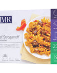 HMR Beef Stroganoff with Noodles Entrée  Prepackaged Lunch or Dinner to Support Weight Loss  Ready to Eat  19g of Protein  Low Calorie Food  8oz Serving per Meal  Pack of 6