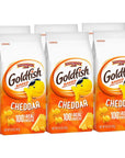 Goldfish Cheddar Crackers Snack Crackers 66 oz bag 6 CT box