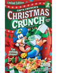 Christmas Crunch Quaker Capn Crunch Cereal Net Wt 40 Ounce