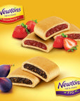 Newtons Soft  Chewy Cookies Variety Pack Newtons Fig Cookies and Strawberry Cookies 4 Packs