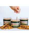 Americano Almond Butter Creamy, Cinnamon Roasted Natural Almond Butter, 15 Ounce, Low Sugar Almond Butter Natural Creamy Almond Butter Natural Almond Butter Low Sugar Almond Butter (1 Jar (Pack of 1))