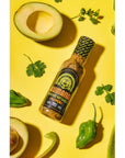 Kumana Avocado Hot Sauce, Jalapeño - Made with Ripe Avocados and Chili Peppers - Perfect Balance of Creamy and Spicy - Adds Delicious Flavor to Any Dish - Perfect for Grilling, Marinating, or Dipping - 13.1 Oz. Bottle