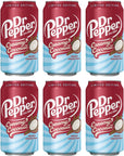 Generic Dr Pepper Creamy Coconut Soda 12 Fl Oz 6 Pack Creamy Coconut