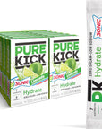 PURE KICK Hydration Singles to Go Drink Mix Sonic Limeade Includes 12 Boxes with 6 Packets in Each Box 72 Total Packets