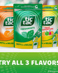 Tic Tac Resealable Refill Bag Bulk 172 Oz Freshmint Breath Mints OnTheGo Refreshment Includes Empty Refillable Pack