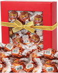 LindtLindor Chocolate Truffles Almond Butter Milk Chocolate Candy Truffles Gift Box  Individually Wrapped Lindt LINDOR Milk Chocolate Candy with Smooth Melting Almond Truffle Center Heartfelt Present 50 Count Almond Butter Milk Chocolate