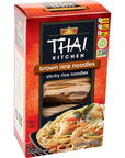 Thai Kitchen Gluten Free Brown Rice Noodles 8 oz Pack of 6