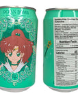 Ocean Bomb Carbonated Water Sailor Scouts Anime Collectible Can Drink Moon Mercuty Mars Jupiter Venus with 1 Blehblu Coaster