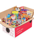 Snack Box Care Package  Snacks Variety Pack Gift  Chips Candy Cookies Crackers Bulk Assortment 160 Count