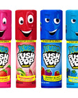 Push Pop Jumbo Individually Wrapped Bulk Lollipop Variety Party Pack  Single Bag of 5 Lollipop Suckers  Assorted Fruity Flavors  Fun Candy Gifts for Celebrations Party Favors Gift Baskets  Birthdays