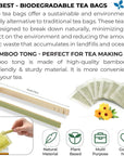 FreshDrinkUS Premium 120 Ginger Tea Bags 100 Natural  Pure from Ginger Roots Ginger Tea Ginger Herbal Tea Ginger Tea No Sugar No Caffeine No Gluten Vegan