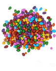 Chocolate Covered Sunflower Seeds  Multicolored Candy Coated Treats  Rainbow Sunny Seeds  Sweet and Crunchy Topping  1 LB Resealable Bag