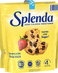 SPLENDA No Calorie Sweetener, Granulated Sugar Substitute, Resealable Twin Pack Bags, 25.22 Ounce (Each Pouch: 12.61 oz)