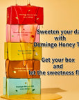 OH DOMINGO Chamomile Tea with Honey Flavor Individually Wrapped Tea Bags 20 Count Soothing and Relaxing Blend