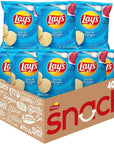 Lay's Salt & Vinegar Flavored Potato Chips, 1 Ounce (Pack of 40)