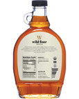 WildFour Organic Maple Syrup 100 Pure Gluten Free Vegan Maple Syrup with No Artificial Flavors Grade A Amber Color Rich Taste 237 ml 8oz