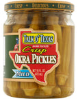 Talk O Texas Okra Pickled Mild 2 count Pack of 3