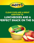 Motts Applesauce 4 Oz Cups 18 Count No Artificial Flavors Good Source Of Vitamin C Nutritious Option For The Whole Family