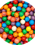 Gumballs for Gumball Machine 05 Inch Mini Gumballs Approx 560 Pieces 2lb Bulk Bag Dubble Bubble Assorted Fruit Flavored Bubble Gum Gumball Machine Refills