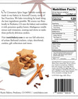 Rustic Bakery Handmade Twinkles Cinnamon Spice Butter Cookies Crunchy with Cinnamon Nutmeg and Cloves Single 20 Oz Box