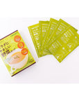 FINE Japan Vegetable Soup, Vegan Soup, NON-GMO Allergen free 3.1 oz 88 gr (5 Packets / 5 Servings)