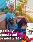 Centrum Adults 50+ Fresh & Fruity Chewables Multivitamin / Multimineral Supplement (60 ct) Mixed Berry