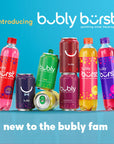 bubly burst Pineapple Tangerine 169 FL Oz Bottles Pack of 12