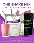 Vi Shape Original Nutritional Shake Mix Sweet Cream Flavor  22oz 2 Bags 48 Servings