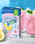 Wylers Light Singles To Go Drink Mix Pink Lemonade 6 pack 48 Drink Sticks Total