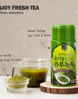 Nokchawon Organic Powdered Green Tea from Korea Matcha Unsweetened Premium Pure Green Tea Korean Tea 1 Pack 177 oz 50g