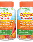 Emergen-C Vitamin C Gummies, Dietary Supplement for Immune Support, Tangerine, Watermelon and Sour Apple Flavor - 45 Count x 2 (Pack of 2)