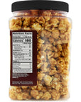 Farmer Jons Caramel Popcorn 16oz Jar of Gourmet Popped Popcorn with Caramel