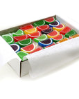 Fruit Slices Jelly Candy Assorted Flavors  5 Pound Box 160 Count