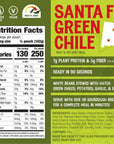 The Good Bean Heat and Eat Pouch  Santa Fe Green Chile  4 Pack 10 oz Pouch  Stewed White Beans with Hatch Green Chiles  PreCooked Beans with Good Source of Plant Protein and Fiber