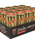 Monster Energy Java 300 Triple Shot Robust Coffee  Cream15 Fl Oz Pack of 12