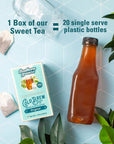 Southern Breeze Cold Brew Sweet Tea Blood Orange Iced Tea with Black Tea and Zero Carbs Zero Sugar 20 Individually Wrapped Tea Bags Pack of 4 Southern Sweet Tea Iced Tea Beverage