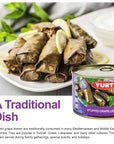 Yurt Stuffed Grape Leaves With Rice Healthy Turkish Recipe Ready To Eat Dolmas 14 Ounce Pack of 1