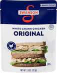 Swanson Original White Chunk Fully Cooked Chicken Ready to Eat Simple OntheGo Meals 26 OZ Pouch