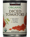 Kirkland Signature Organic Diced Tomatoes 725 Pound