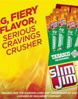 Slim Jim Giant Smoked Meat Sticks Tabasco Flavor 097 oz 24Count