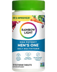 Rainbow Light Multivitamin for Men, Vitamin C, D & Zinc, Probiotics, Men's One Multivitamin Provides High Potency Immune Support, Non-GMO, Vegetarian, 150 Tablets