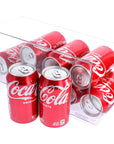 Pack of 9 CocaCola 12oz Cans  1 Storage Organizer Bin  Great Bundle for The Home  Office Fridge Restock  Add A Gift Beverage To Your Snack Care Package  A 2for1 Bundle Curated by  Murai